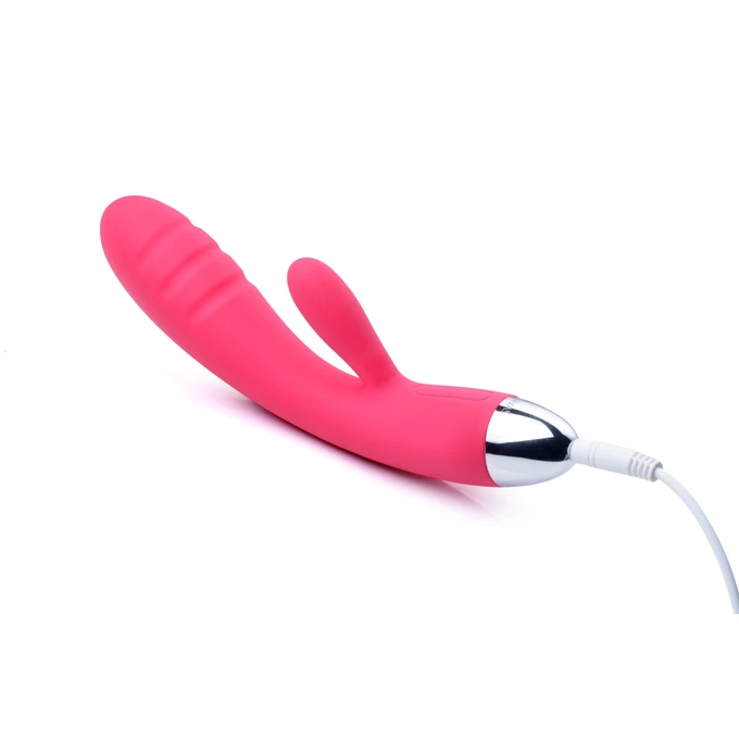 Svakom Barbara Ultra Soft Vibrator Plum Red - Wibrator do punktu G , Czerwony