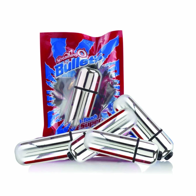 The Screaming OThe Screaming O Bullet Silver - Mini wibrator , Srebrny