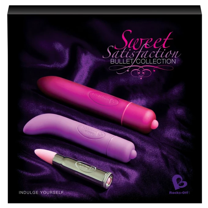 Rocks-Off Sweet Satisfaction Bullet Collection - Zestaw trzech wibratorów