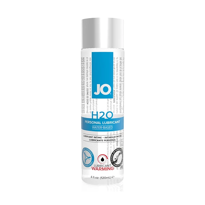 System JO H2O Lubricant Warming 120 ml Rozgrzewający - Rozgrzewający Lubrykant na bazie wody