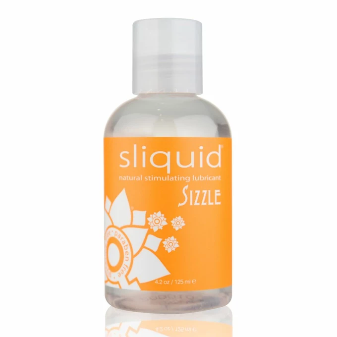 Sliquid Naturals Sizzle Lubricant 125 ml - Lubrykant rozgrzewający
