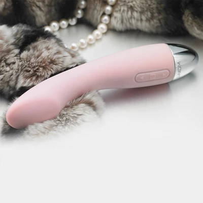 Svakom Amy G Spot Vibrator Pale Pink - Wibrator do punktu G , Różowy