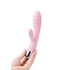 Svakom Barbara Ultra Soft Vibrator Pale Pink - Wibrator do punktu G , Różowy