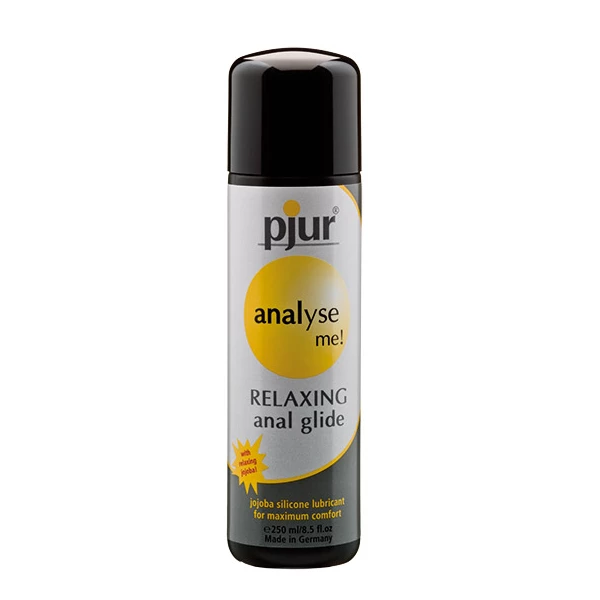 Pjur Analyse Me Relaxing Silicone Glide 250 ml - relaksujący lubrykant analny na bazie silikonu