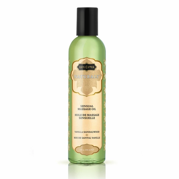 Kama Sutra Naturals Massage Oil Vanilla Sandalwood - Naturalny olejek do masażu
