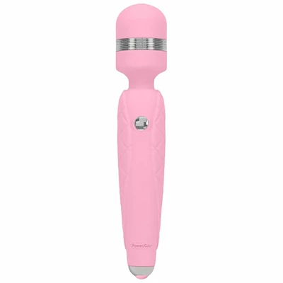 Pillow Talk Cheeky Wand Massager Pink - wibrator wand, Różowy