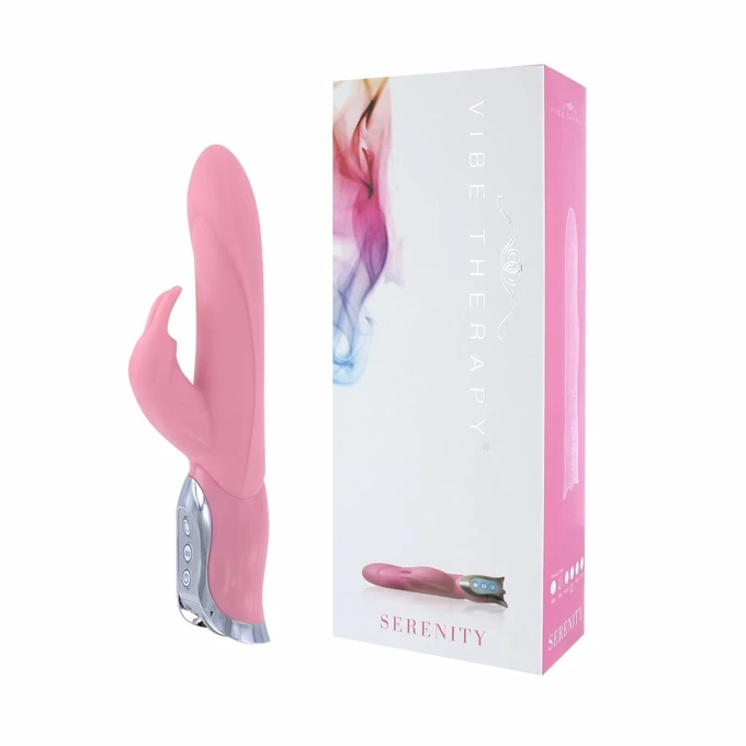 Vibe Therapy Serenity Pink - Wibrator króliczek, Różowy