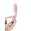 Svakom Barbara Ultra Soft Vibrator Pale Pink - Wibrator do punktu G , Różowy
