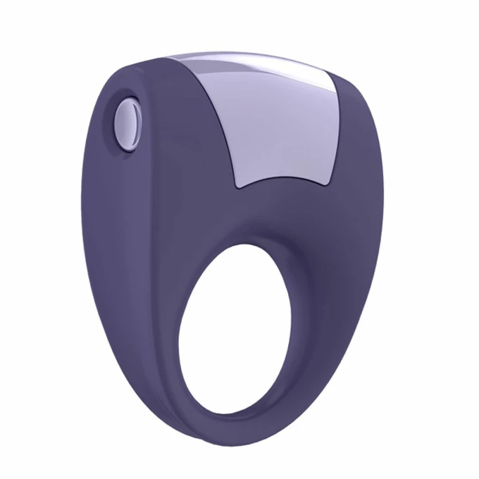 OvoB8 Vibrating Ring Lilac - Wibrujący pierścień erekcyjny
