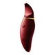 Zalo Hero G-Spot Pulsewave Vibrator Wine Red - wibrator łechtaczkowy, czerwony