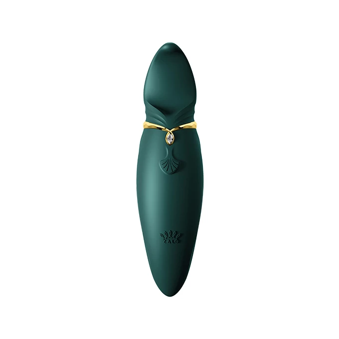 Zalo Hero G-Spot Pulsewave Vibrator Jewel Green - wibrator łechtaczkowy, zielony