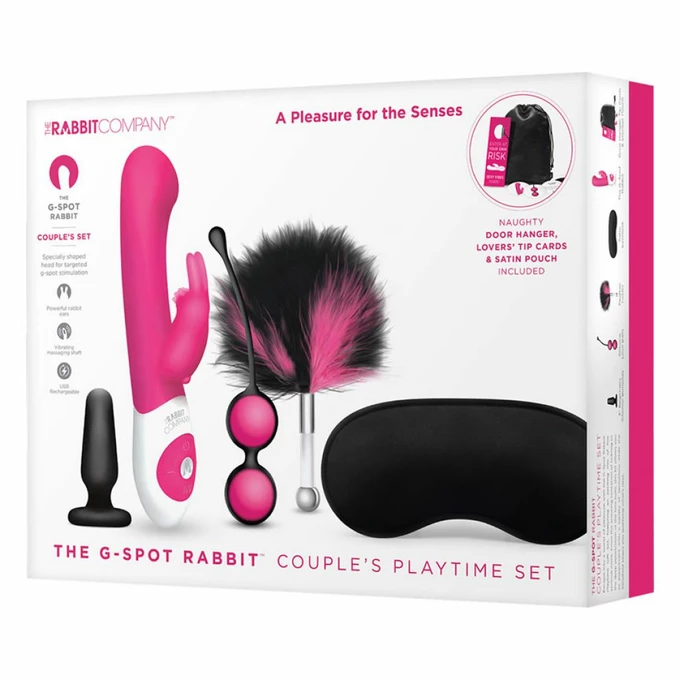 The Rabbit Company The G Spot Rabbit Playtime Gift Set - Zestaw akcesoriów