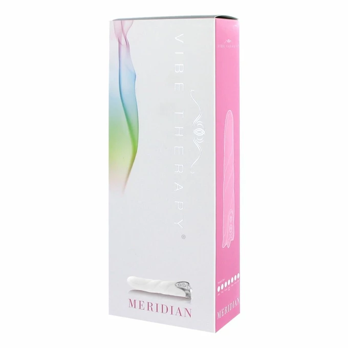 Vibe Therapy Meridian White - Wibrator klasyczny, Biały