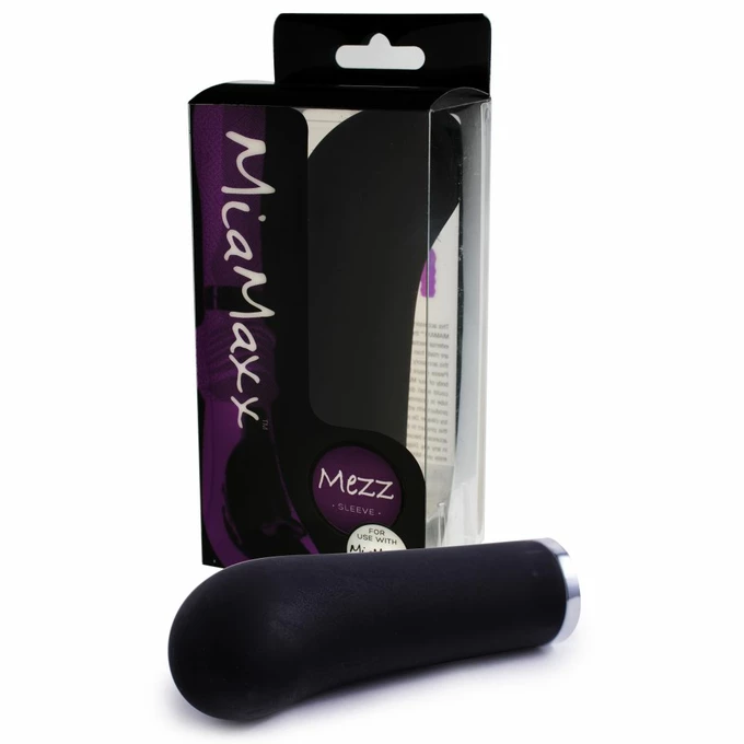 MiaMaxx Mezz Sleeve GSpot Black - Nakładka na wibrator Miamaxx, czarny