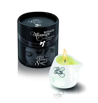 Plaisirs Secrets Massage Candle Coco - świeca do masażu , Kokos