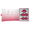 Svakom Nova Kegel Balls Plum Red - Kulki gejszy, Czerwony