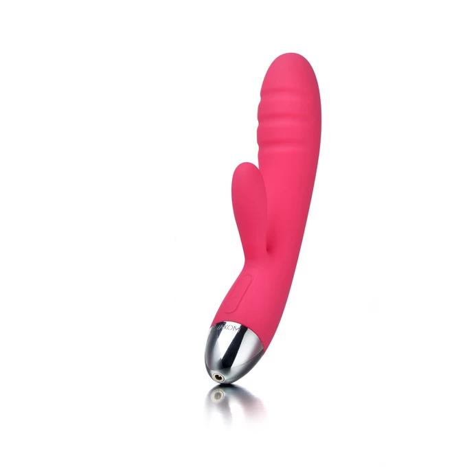 Svakom Barbara Ultra Soft Vibrator Plum Red - Wibrator do punktu G , Czerwony