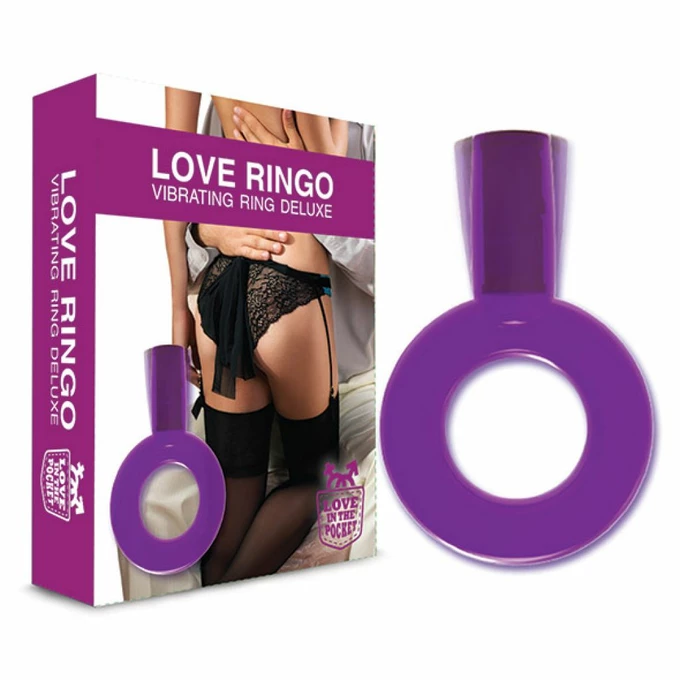 Love in the PocketLove Ringo Erection Ring Deluxe - Wibrujący pierścień erekcyjny