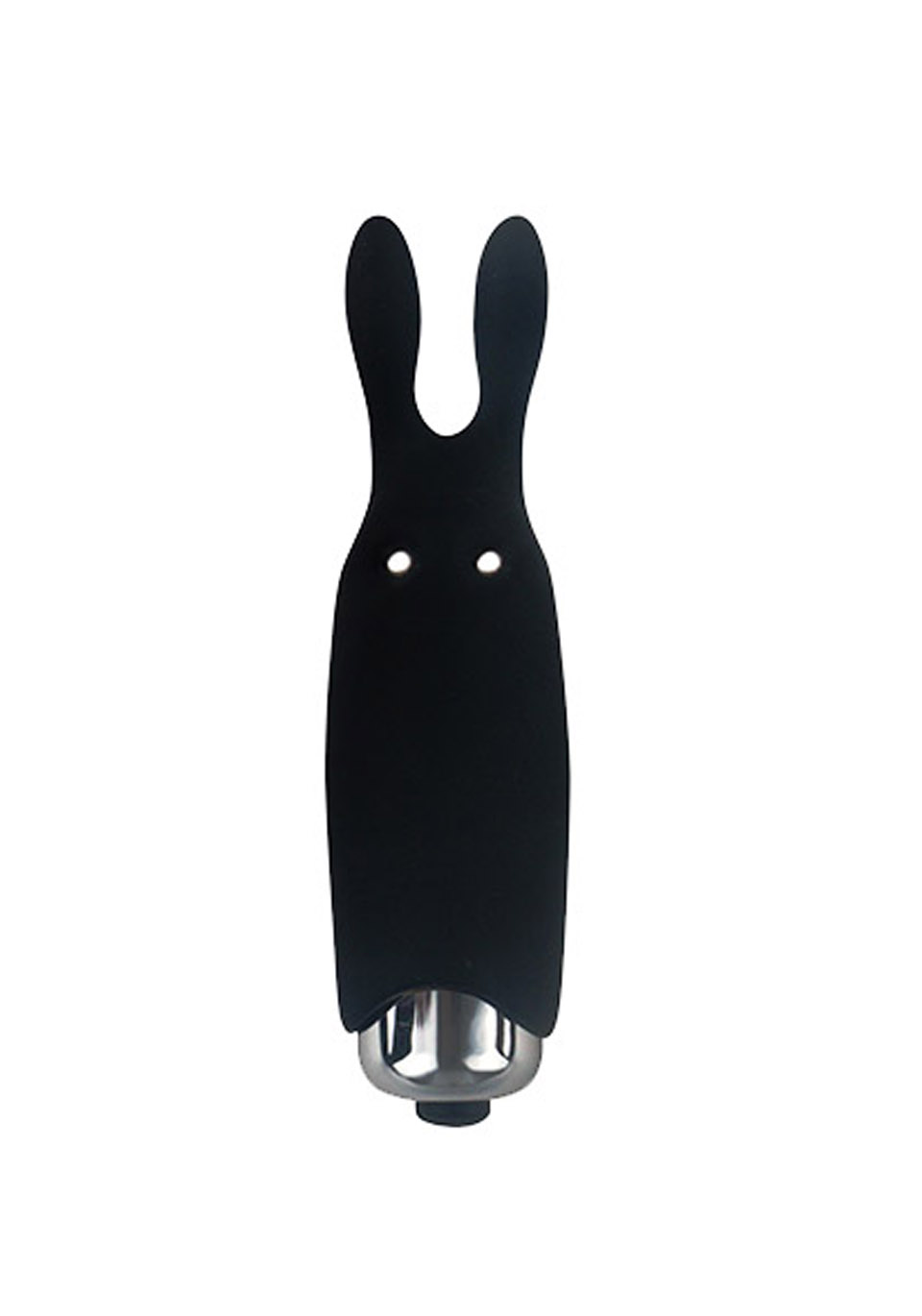 Cnex Lastic Pocket Vibe Rabbit Black - miniwibrator, czarny ▶️▶️ DYSKRETNIE ▶️ GWARANCJA ▶️ PRZESYŁKA 24h ▶️