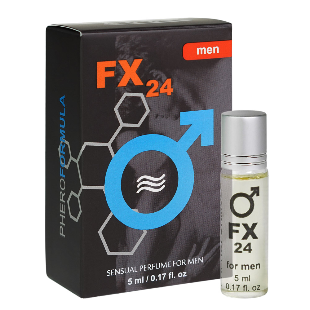 Aurora cosmetics FX24 for men - aroma, roll-on - feromony męskie Wariant/Rozmiar: 5 ml ▶️▶️ DYSKRETNIE ▶️ GWARANCJA ▶️ PRZESYŁKA 24h ▶️