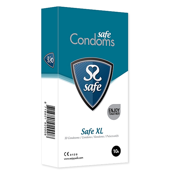 Safe XL Condoms 10 szt - Prezerwatywy XL ▶️▶️ DYSKRETNIE ▶️ GWARANCJA ▶️ PRZESYŁKA 24h ▶️