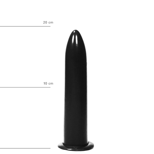 All Black - dildo klasyczne 20 cm ▶️▶️ DYSKRETNIE ▶️ GWARANCJA ▶️ PRZESYŁKA 24h ▶️