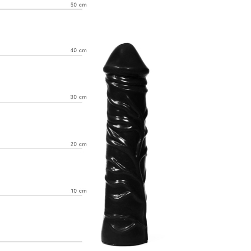 All Black - dildo klasyczne 33 cm ▶️▶️ DYSKRETNIE ▶️ GWARANCJA ▶️ PRZESYŁKA 24h ▶️