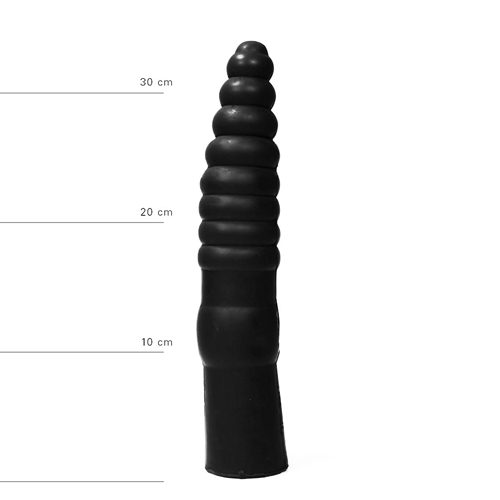 All Black - dildo klasyczne 34 cm ▶️▶️ DYSKRETNIE ▶️ GWARANCJA ▶️ PRZESYŁKA 24h ▶️