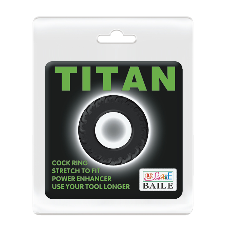 Baile Titan Ring - elastyczny pierścień erekcyjny ▶️▶️ DYSKRETNIE ▶️ GWARANCJA ▶️ PRZESYŁKA 24h ▶️