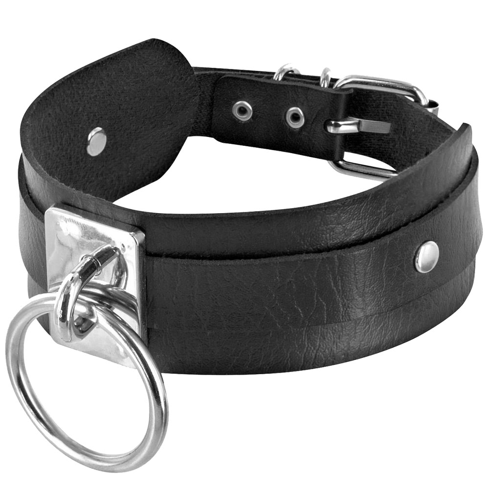 Fetish tentation Choker Ring - Obroża na szyję ▶️▶️ DYSKRETNIE ▶️ GWARANCJA ▶️ PRZESYŁKA 24h ▶️