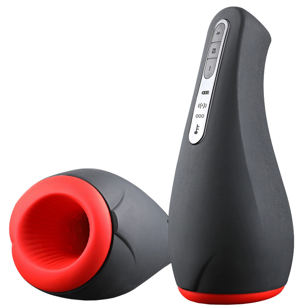 Otouch AIRTURN1 - masturbator wibrujący z funkcją podgrzewania ⚫ DODATKOWE -10% ZNIŻKI Z KODEM: 