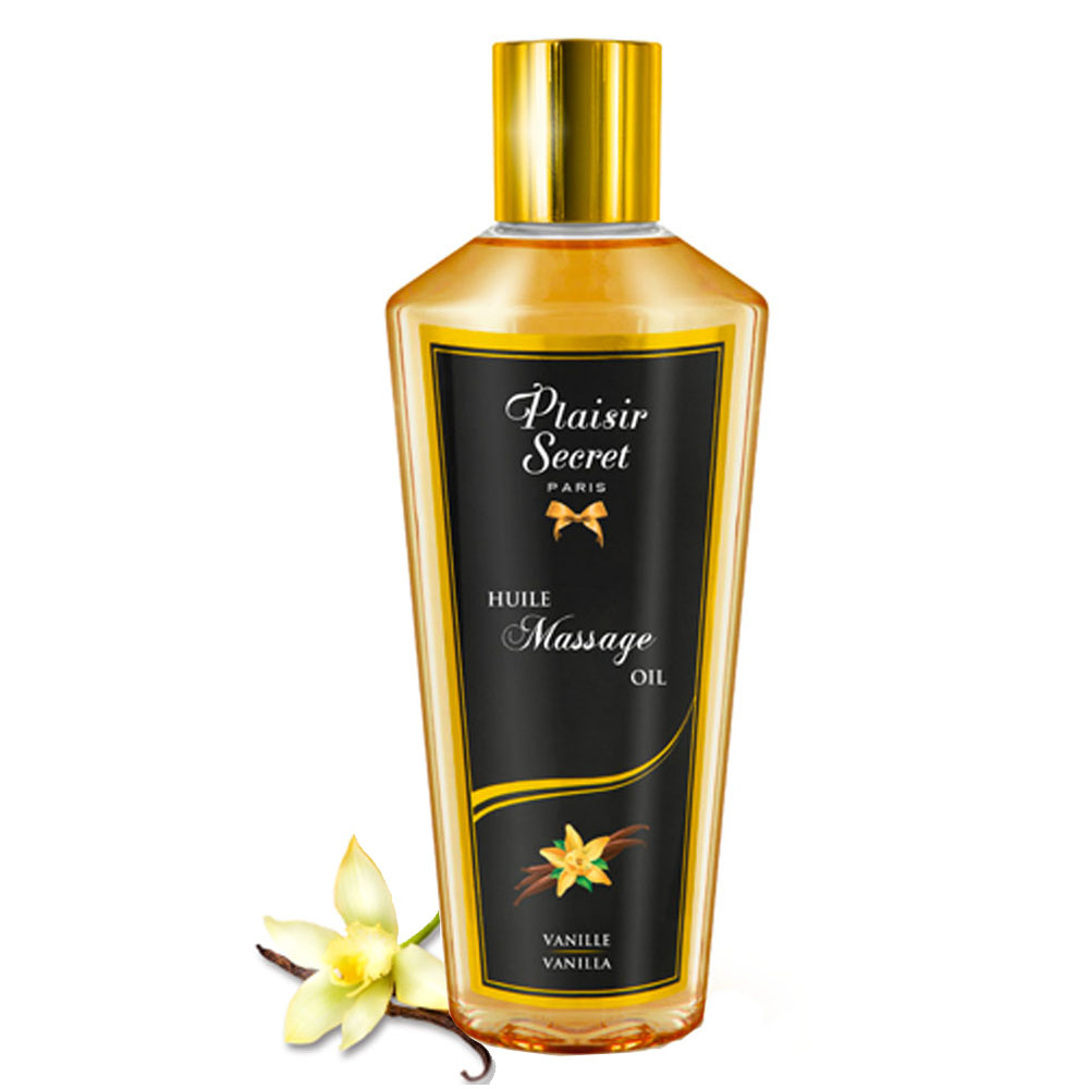 Plaisir secrets Massage Oil VANILLA - Olejki do masażu o zapachu wanilii ▶️▶️ DYSKRETNIE ▶️ GWARANCJA ▶️ PRZESYŁKA 24h ▶️