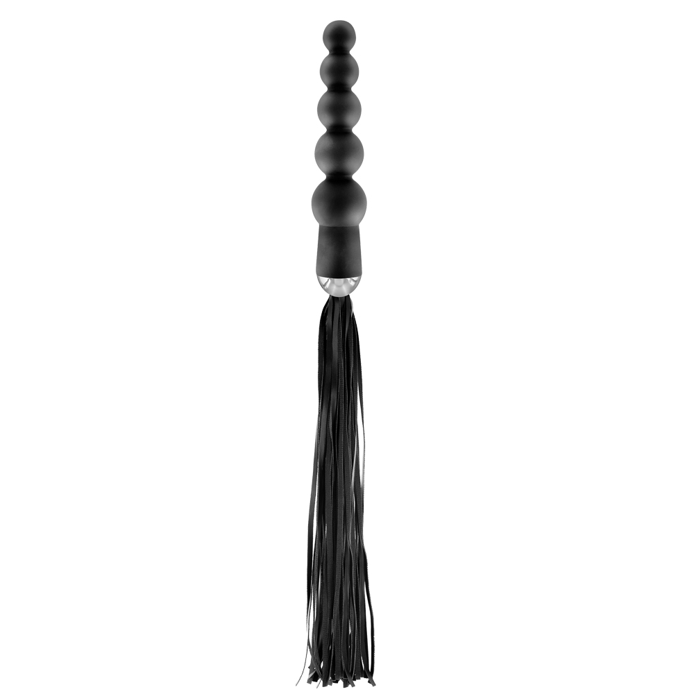 Fetish tentation Whip With Rosary Handle - Pejcz z kulkową sondą ▶️▶️ DYSKRETNIE ▶️ GWARANCJA ▶️ PRZESYŁKA 24h ▶️