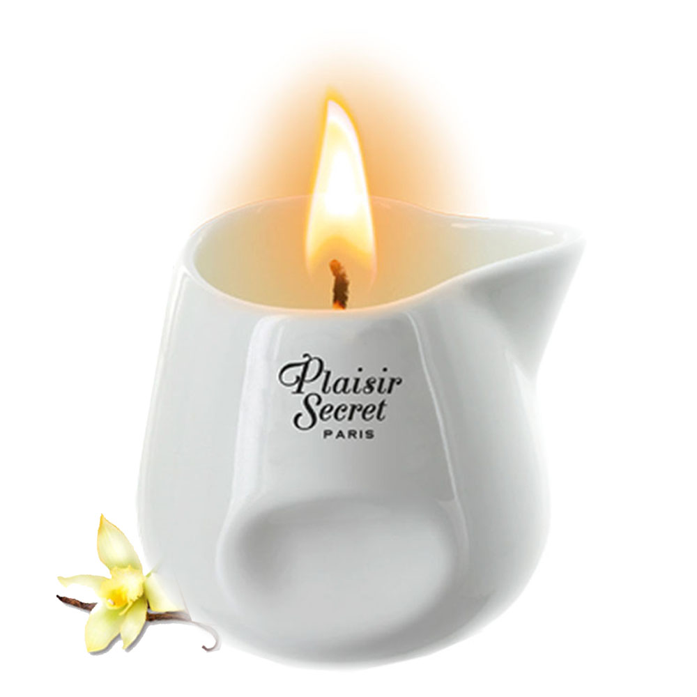 Plaisir secrets Bougie Candle VANILLA - Świeca o zapach wanilii ▶️▶️ DYSKRETNIE ▶️ GWARANCJA ▶️ PRZESYŁKA 24h ▶️