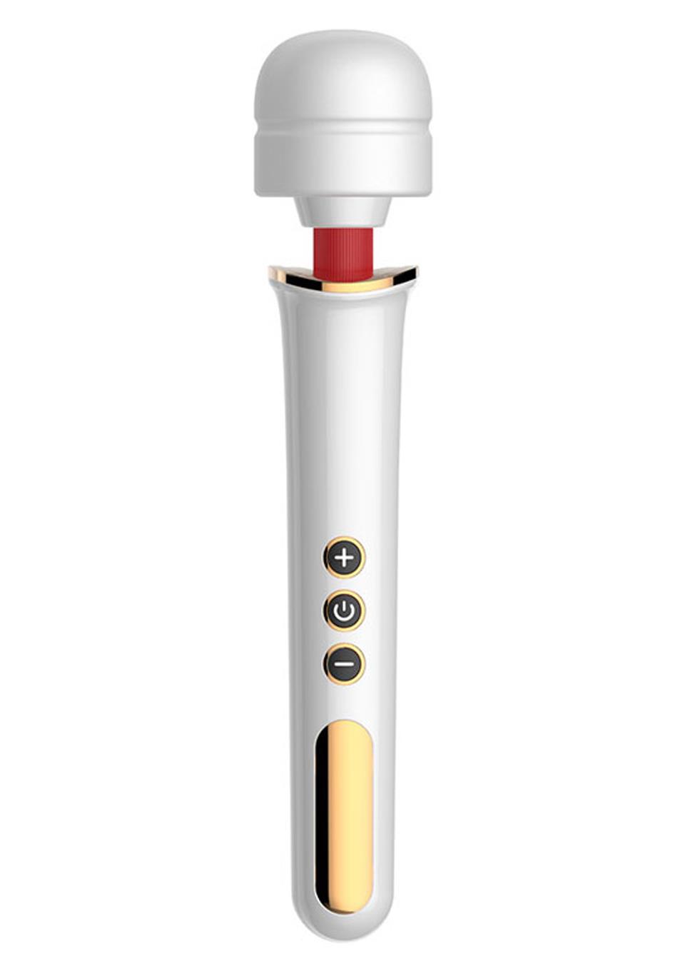 Boss Series Massager Super Powerful - Wibrator wand, biały ⚫ DARMOWA DOSTAWA od 299zł ⚫ DYSKRETNA PRZESYŁKA 24H Z POLSKI ⚫