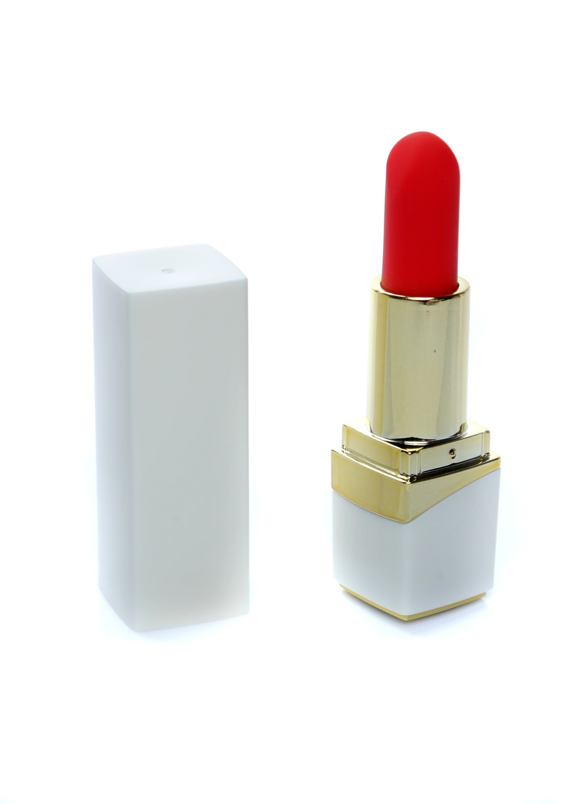 Boss Series Lipsick Vibrator White - Miniwibrator w kształcie szminki, biały ⚫ DARMOWA DOSTAWA od 299zł ⚫ DYSKRETNA PRZESYŁKA 24H Z POLSKI ⚫