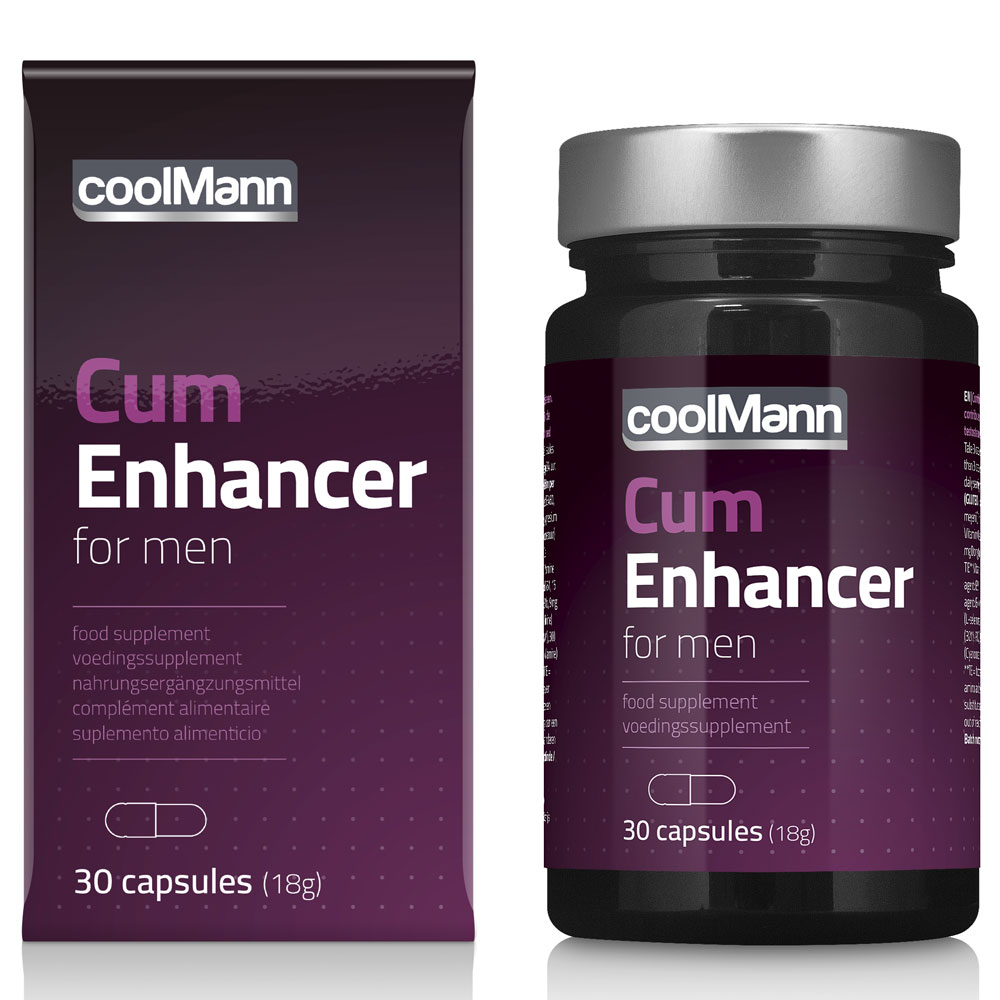 Cobeco Coolmann Cum Enhancer (30 Caps) - Kapsułki poprawiające jakość nasienia ▶️▶️ DYSKRETNIE ▶️ GWARANCJA ▶️ PRZESYŁKA 24h ▶️