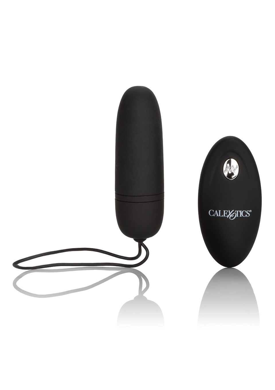 CalExotics Remote Bullet Black - Wibrujące jajeczko na pilota ▶️▶️ DYSKRETNIE ▶️ GWARANCJA ▶️ PRZESYŁKA 24h ▶️
