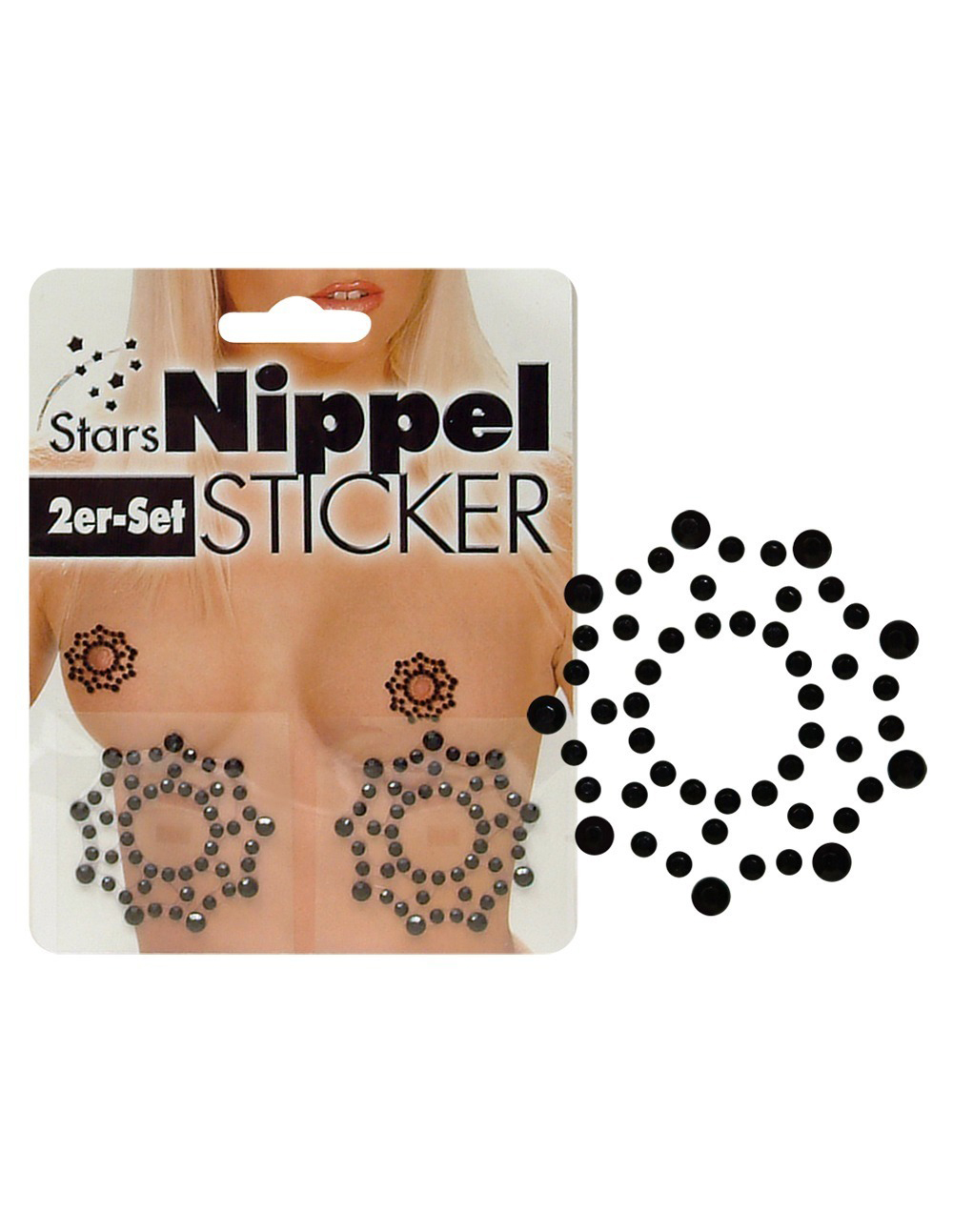 Cottelli Nipplesticker Strass-nasutniki ▶️▶️ DYSKRETNIE ▶️ GWARANCJA ▶️ PRZESYŁKA 24h ▶️