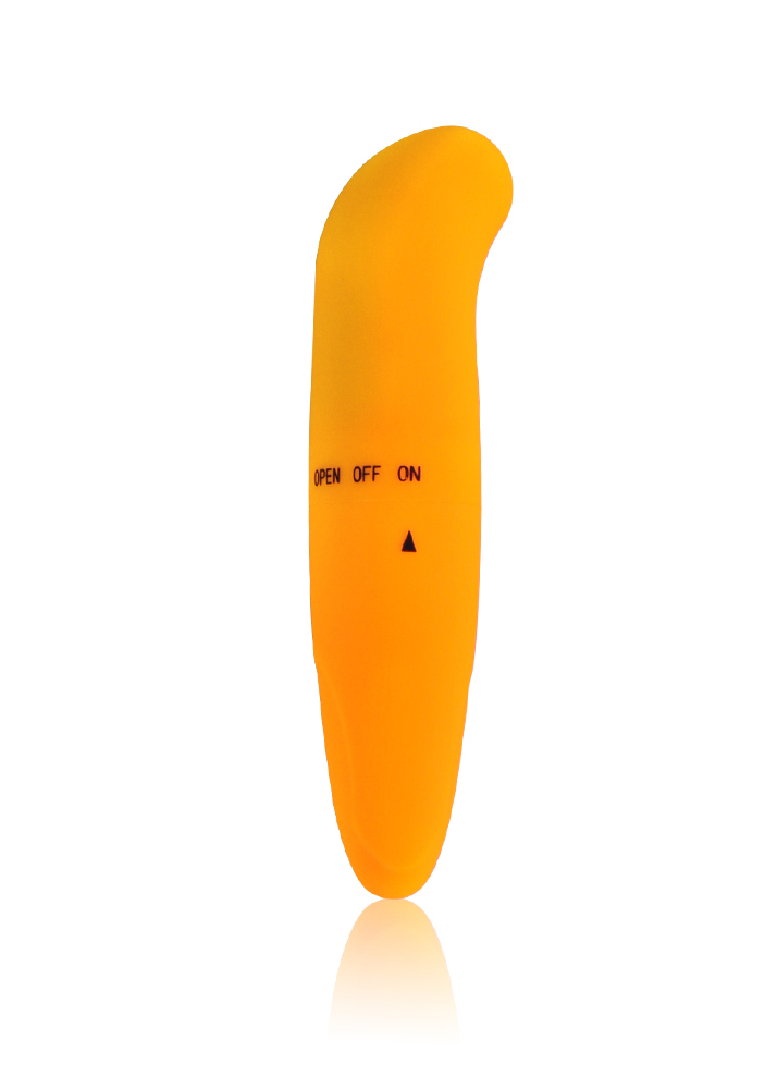 Boss Series Mini G Spot Orange - Miniwibrator punktu G, pomarańczowy ▶️▶️ DYSKRETNIE ▶️ GWARANCJA ▶️ PRZESYŁKA 24h ▶️