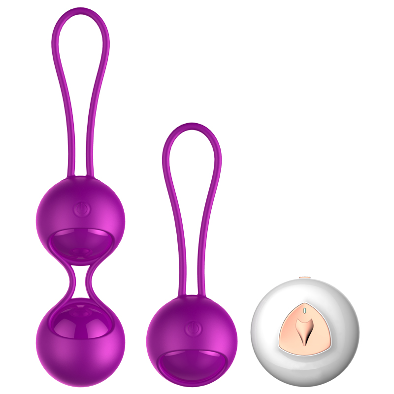 Boss Series Vibrating Silicone Kegel Balls Set 10 - zestaw kulek gejszy sterowanych pilotem ▶️▶️ DYSKRETNIE ▶️ GWARANCJA ▶️ PRZESYŁKA 24h ▶️