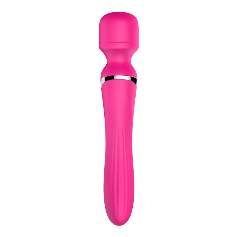 Boss Series Silicone Dual Massager 7 - Wibrator wand / klasyczny, różowy ▶️▶️ DYSKRETNIE ▶️ GWARANCJA ▶️ PRZESYŁKA 24h ▶️