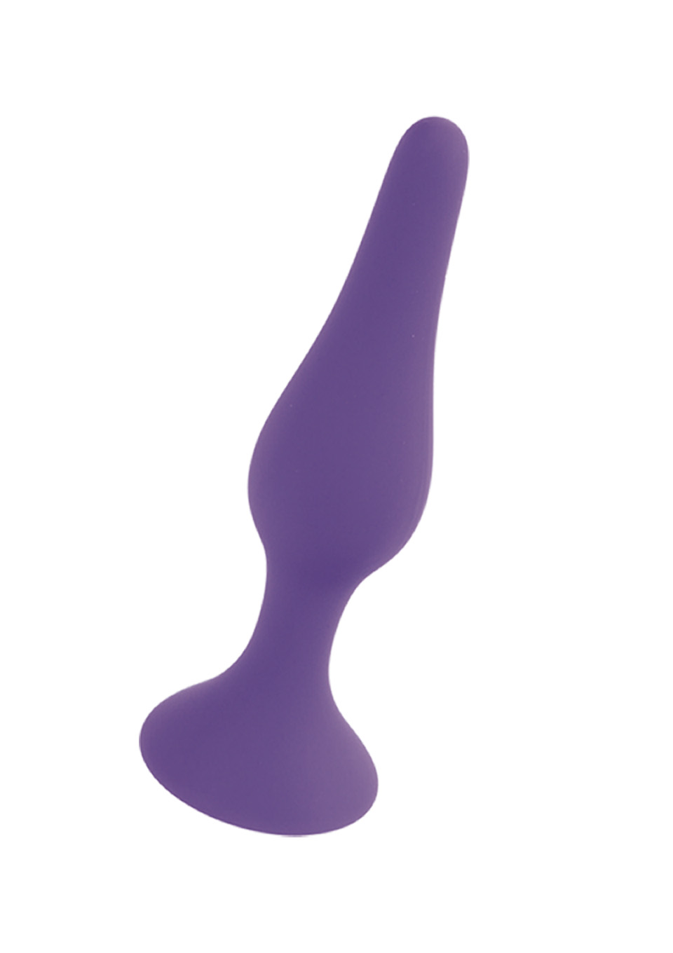 Boss Series Silicone Plug Purple Medium - korek analny ⚫ DARMOWA DOSTAWA od 299zł ⚫ DYSKRETNA PRZESYŁKA 24H Z POLSKI ⚫