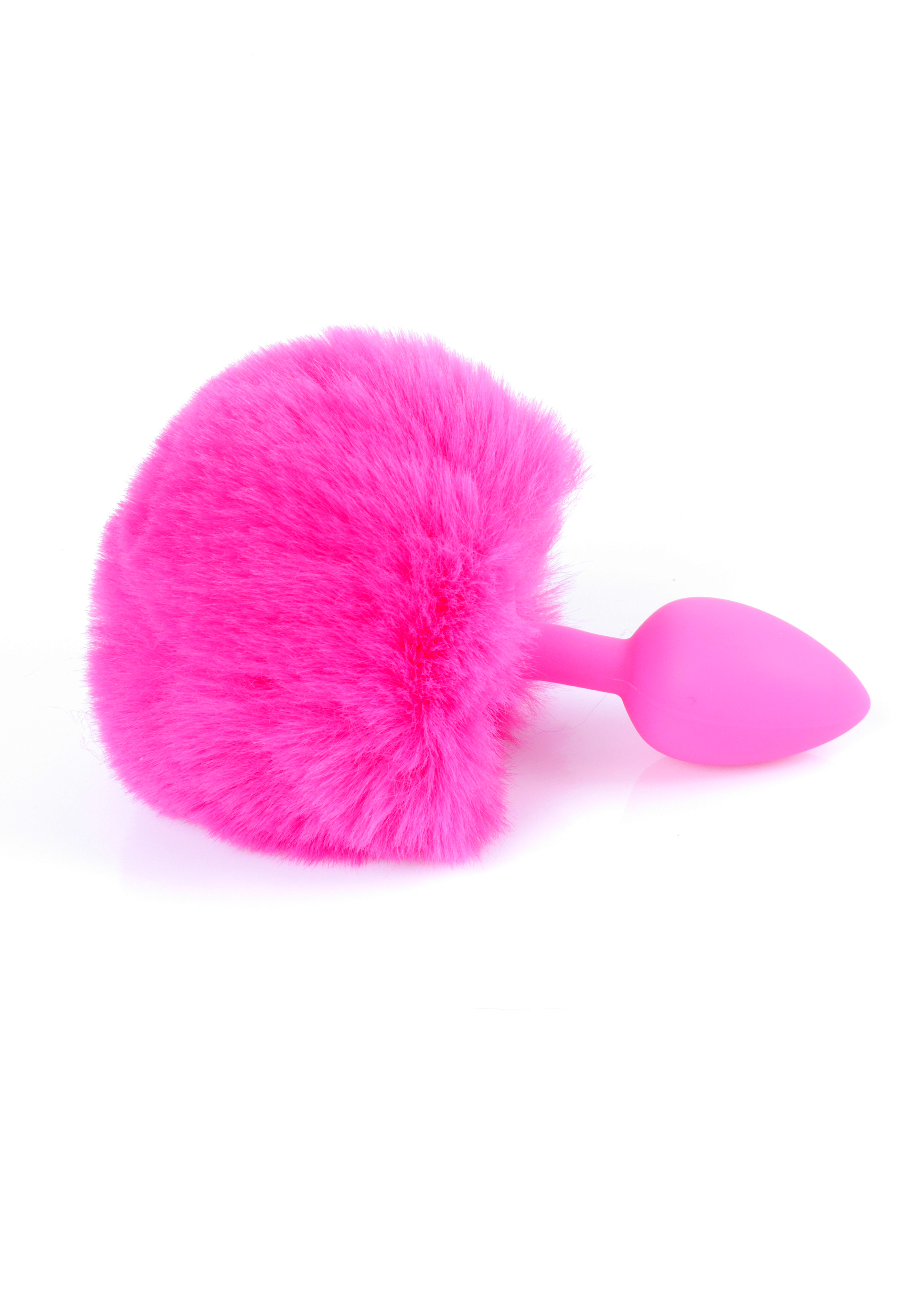 Boss Series Jewellery Silikon Plug Bunny Tail Pink - Korek analny z ogonkiem, różowy ⚫ DARMOWA DOSTAWA od 299zł ⚫ DYSKRETNA PRZESYŁKA 24H Z POLSKI ⚫