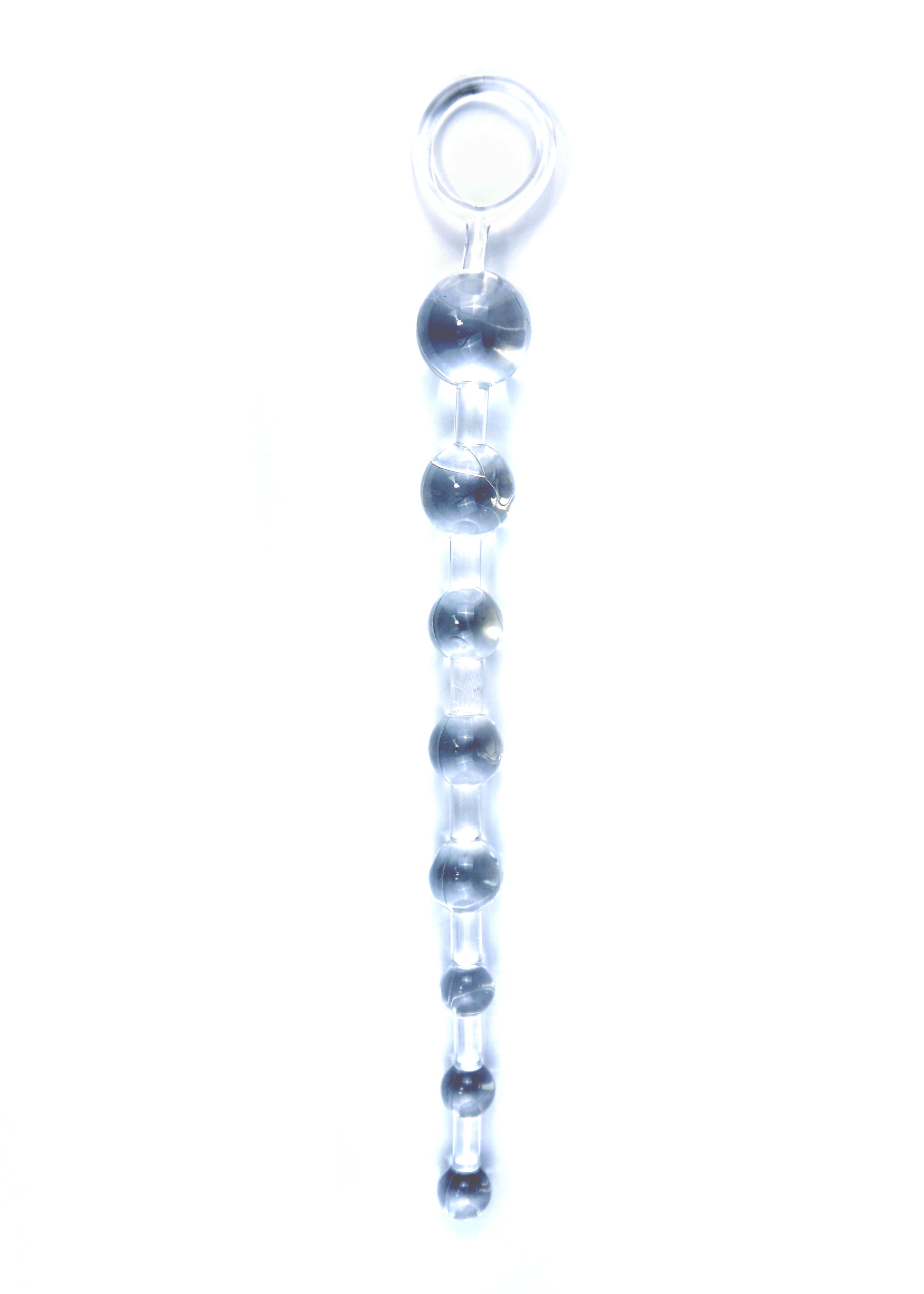 Boss Series Jelly Anal 10 Beads Clear - Koraliki analne, przezroczyste ▶️▶️ DYSKRETNIE ▶️ GWARANCJA ▶️ PRZESYŁKA 24h ▶️