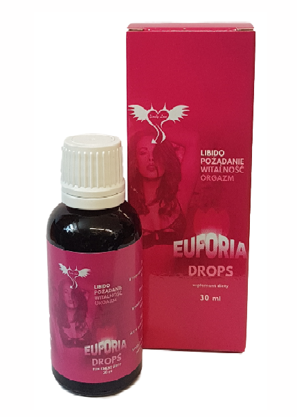 Emily Love Euforia Drops - Krople na libido ▶️▶️ DYSKRETNIE ▶️ GWARANCJA ▶️ PRZESYŁKA 24h ▶️