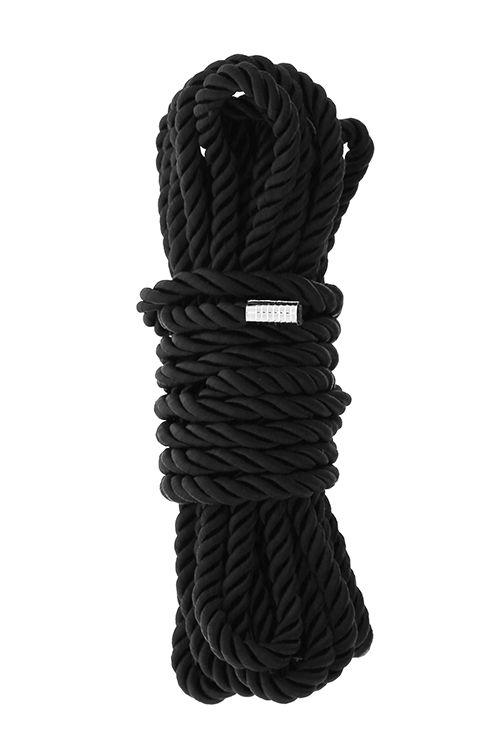 Dream Toys Blaze Deluxe Bondage Rope 5M Black - Lina do krępowania, czarna ▶️▶️ DYSKRETNIE ▶️ GWARANCJA ▶️ PRZESYŁKA 24h ▶️