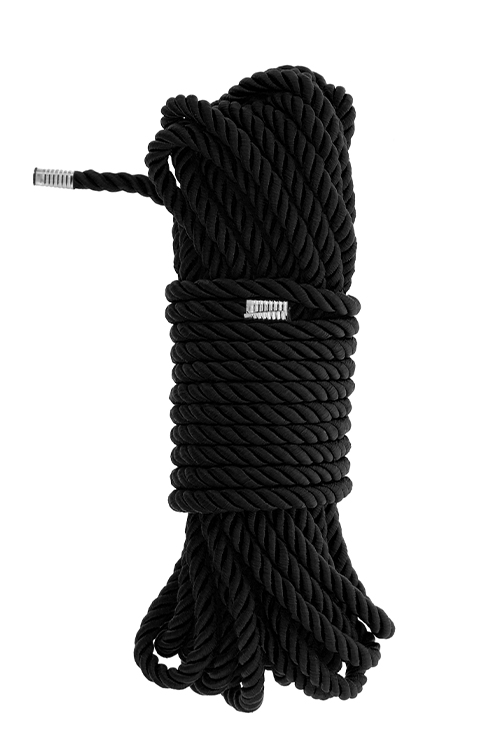 Dream Toys Blaze Deluxe Bondage Rope 10M Black - Lina do krępowania, czarna ▶️▶️ DYSKRETNIE ▶️ GWARANCJA ▶️ PRZESYŁKA 24h ▶️