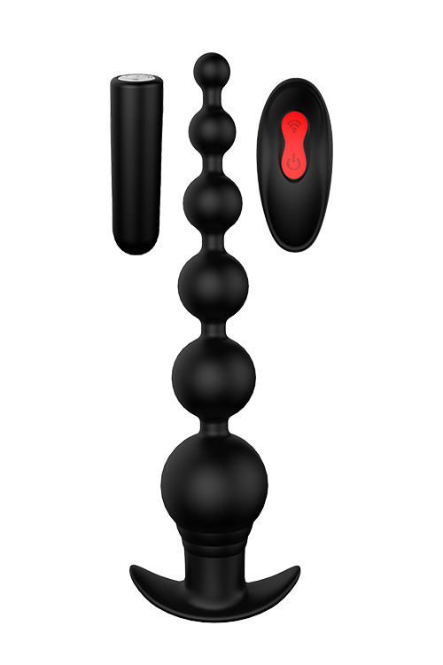 Dream Toys Cheeky Love Remote Graduating Beads - Wibrujące koraliki analne sterowane pilotem ▶️▶️ DYSKRETNIE ▶️ GWARANCJA ▶️ PRZESYŁKA 24h ▶️