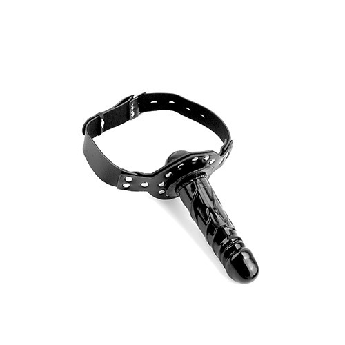 fetish fantasy collection Ff Ball Gag With Dildo Black - Knebel z penisem ▶️▶️ DYSKRETNIE ▶️ GWARANCJA ▶️ PRZESYŁKA 24h ▶️